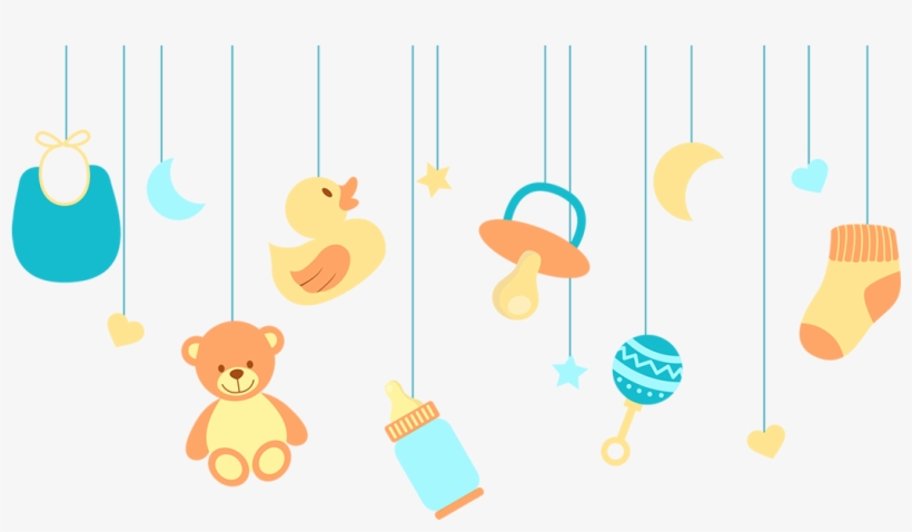 Baby Shower Text Png - Baby Toys Vector Png, transparent png download