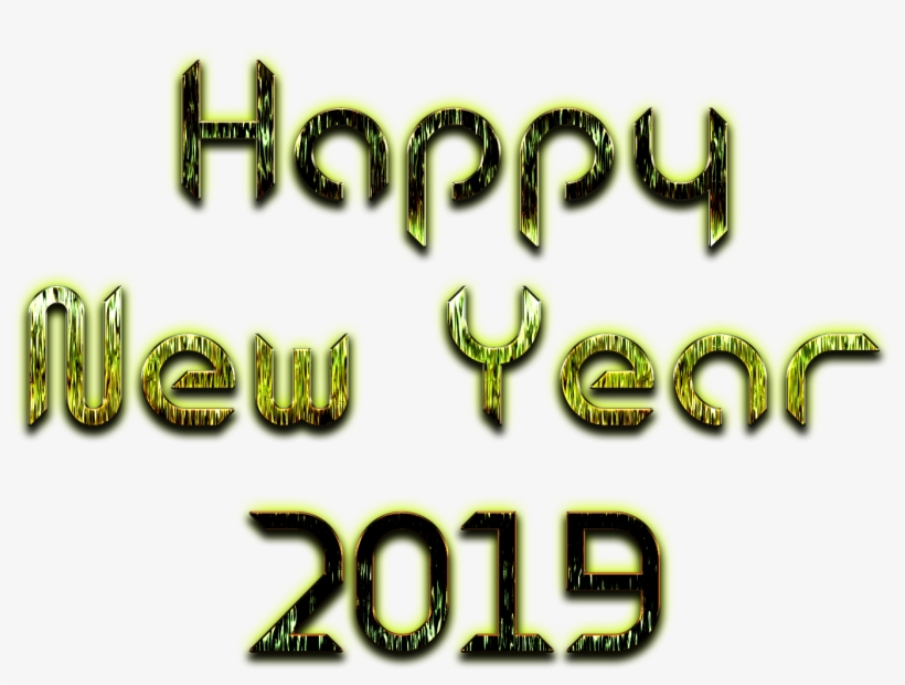 Happy New Year Png 2019 Transparent Images - Illustration, transparent png download