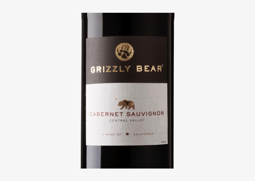 Grizzly Bear Cabernet Sauvignon, transparent png download