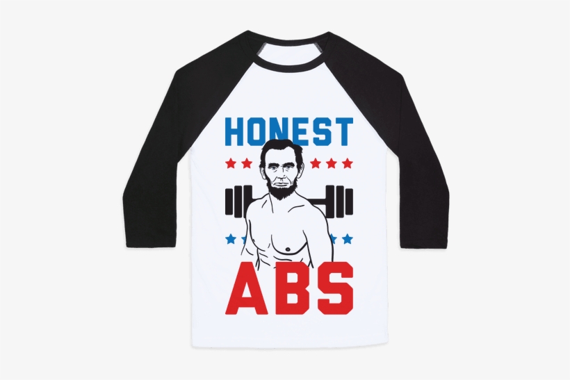 Honest Abs Baseball Tee - Black Lives Matter Muslim Lives Matter, transparent png download
