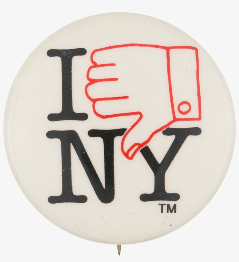 I Thumbs Down New York - Have Never Been To New York, transparent png download