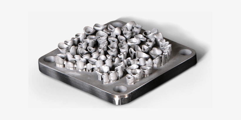 3d Systems Cobalt Chrome Dental Teeth Platform - 3d Print Cocrmo, transparent png download