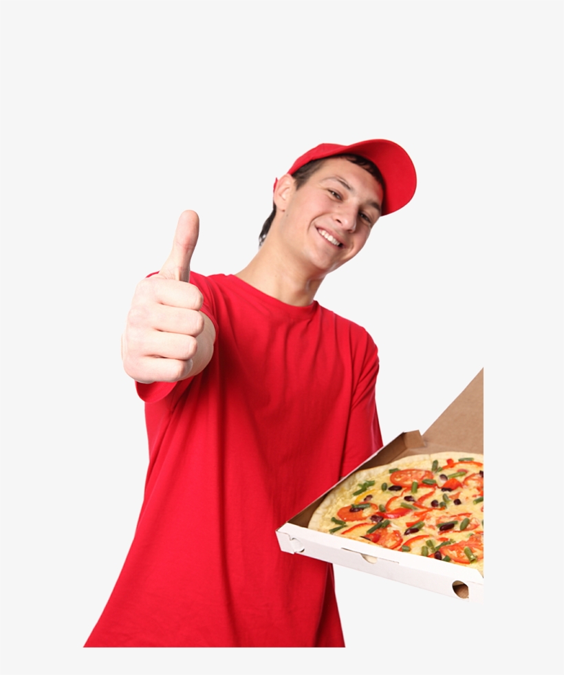 Delivery Png Download - Pizza Delivery Guy Png, transparent png download