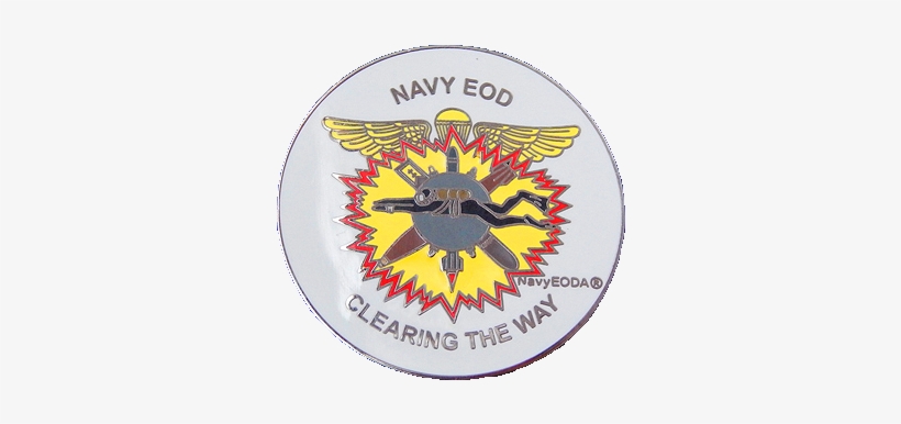 Logo Lapel Pin - Navy Eod Patches, transparent png download