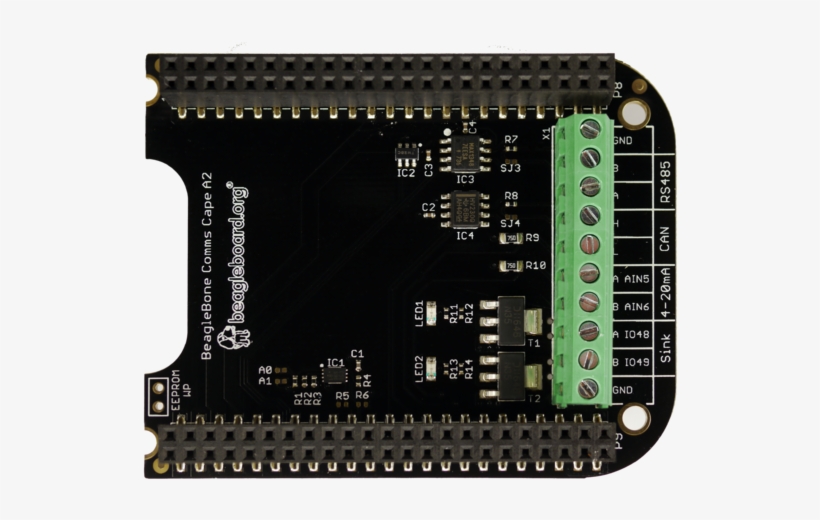 Org Load Cape - Beaglebone Comms Cape, transparent png download