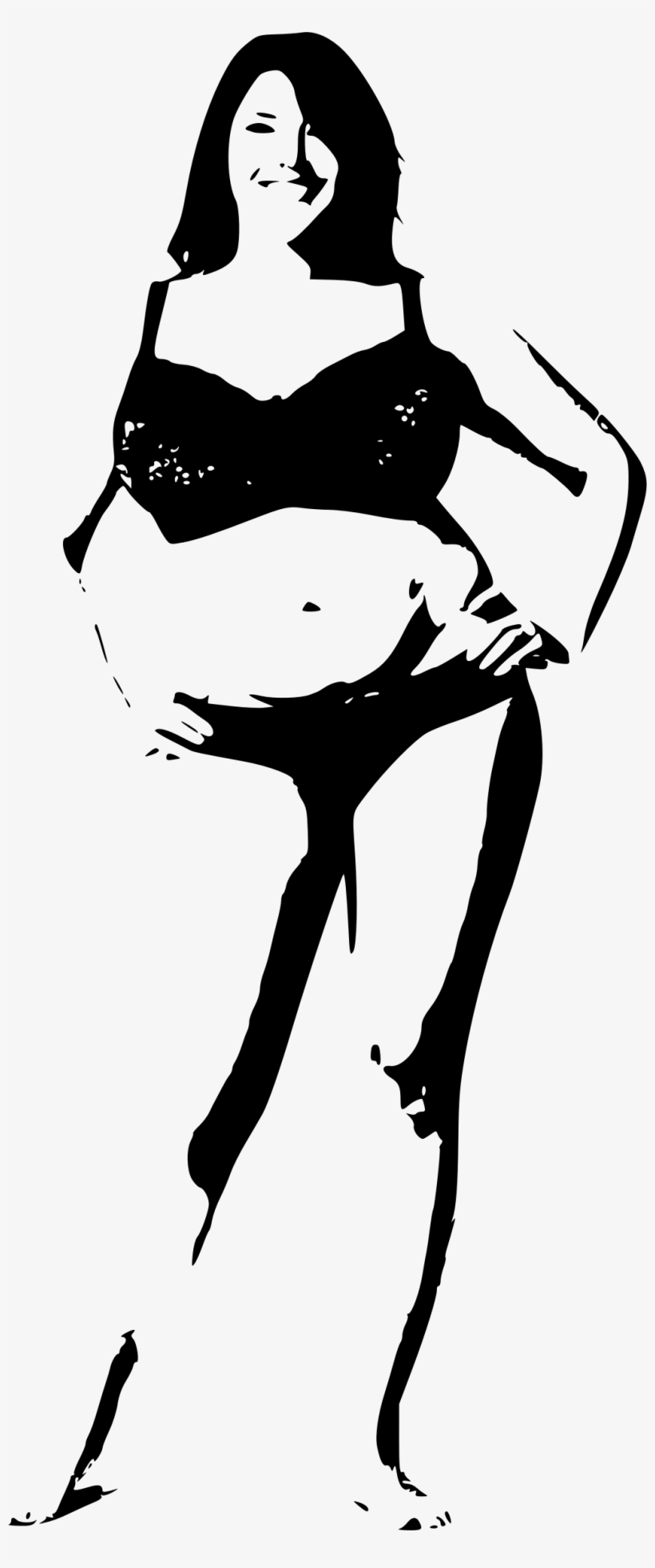 This Free Icons Png Design Of Model B - Model Clip Art, transparent png download
