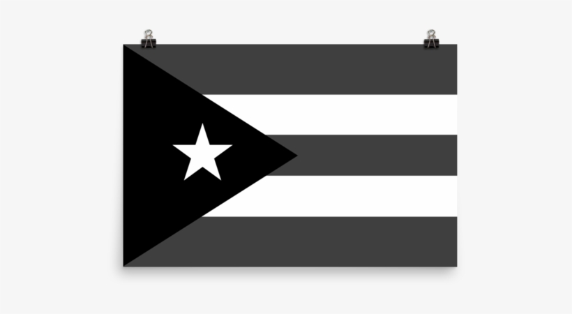 Wall Art Star - Black Puerto Rican Png, transparent png download