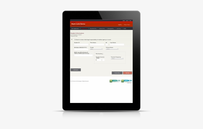 School Lunch App - Batch Edit On Mobile, transparent png download