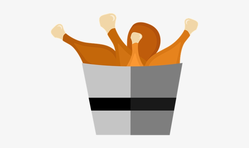 Fast, Food, Fried, Chicken, Legs, Lunch, Fast Food - Food, transparent png download