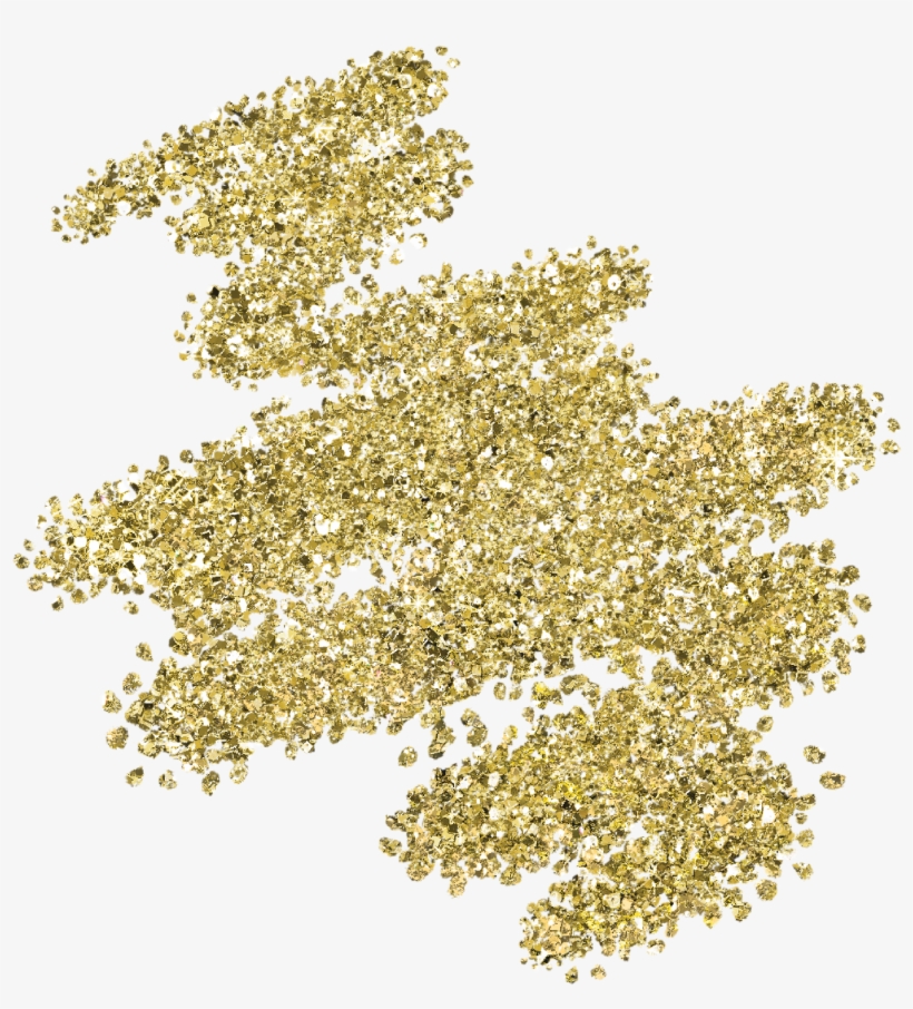 Fun And Decorative Gold Glitter Squiggleswoosh Embellishments - Bioaoua New Skin Care Face Cream 24 K Gold Whitening, transparent png download