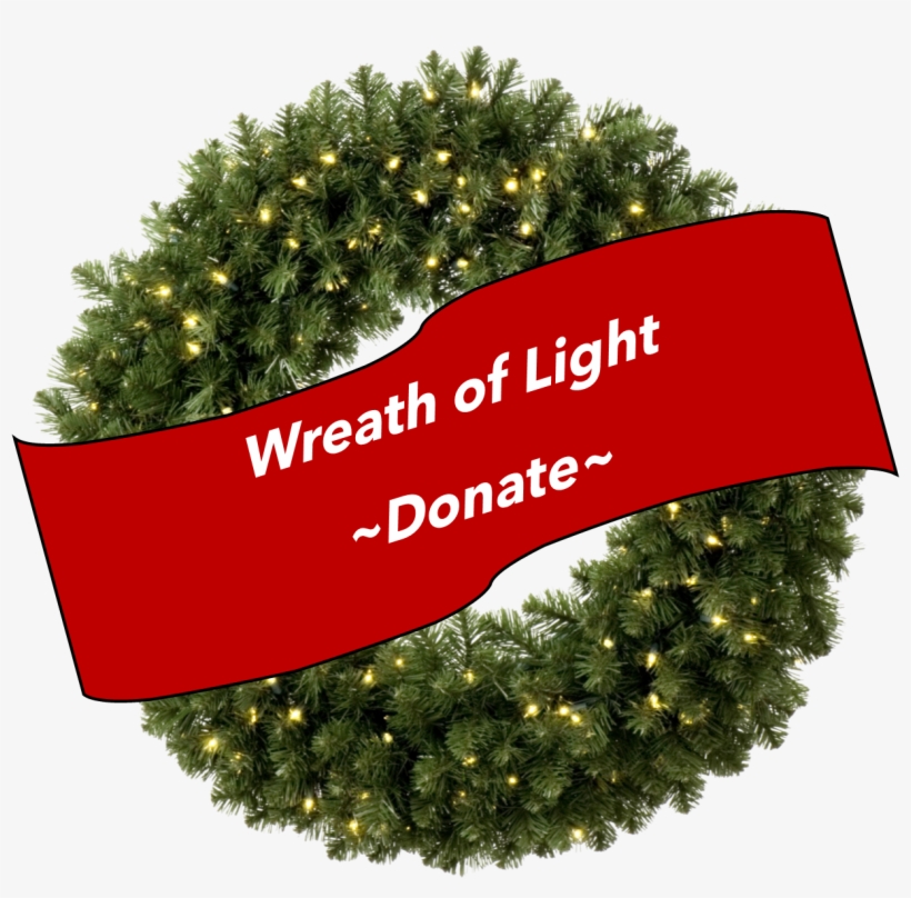 Christmas Png Wreath Wreath Of Light Denver Youth For - Transparent Background Christmas Wreath Vector Png, transparent png download