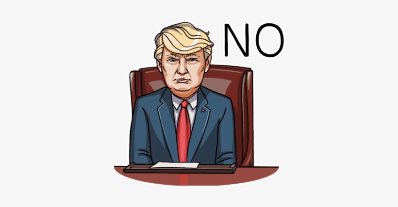 No Trump - Donald Trump, transparent png download