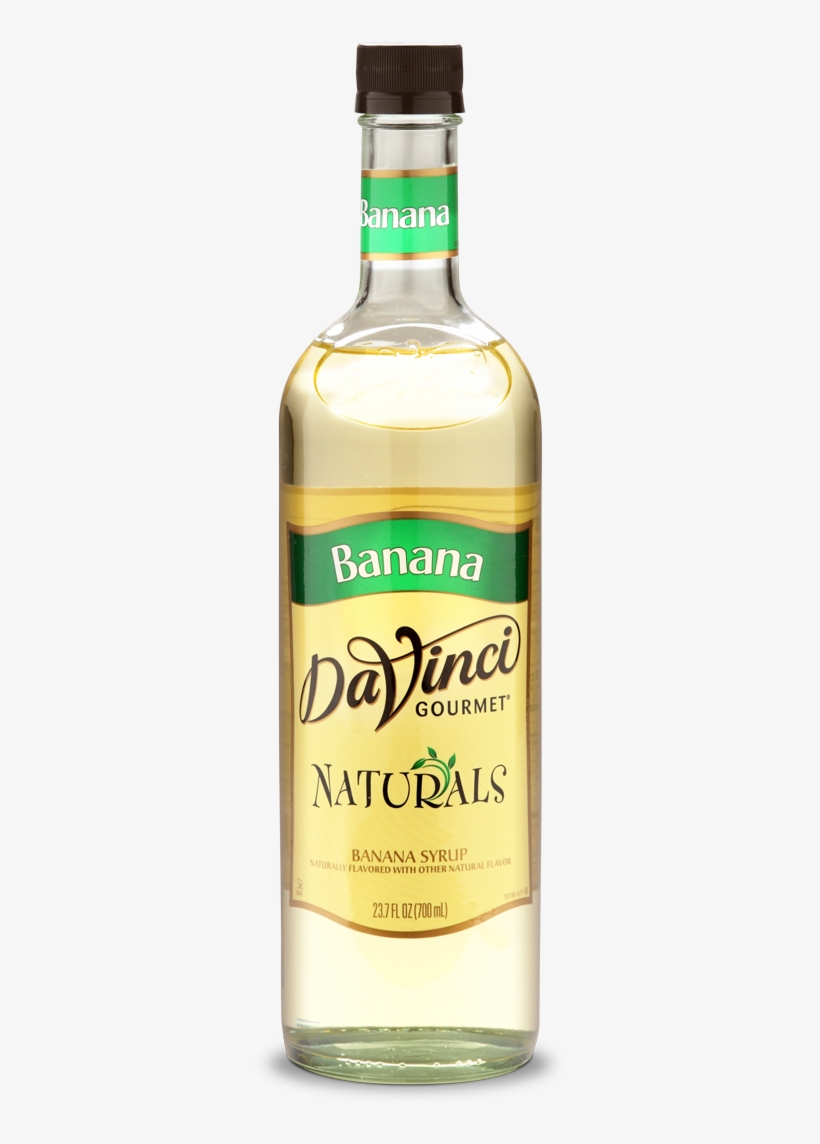2073738400915 Banana N 700ml G 2073738400915 Banana - Davinci Classic Banana Syrup 750 Ml, transparent png download