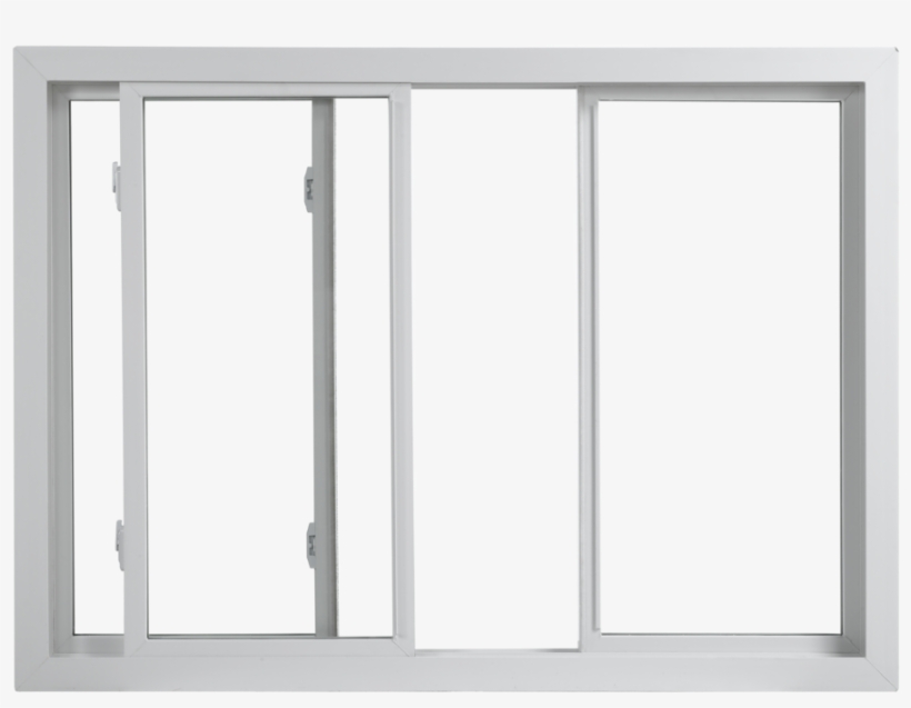 Wallside Windows Center Vent Sliding Window - Window, transparent png download