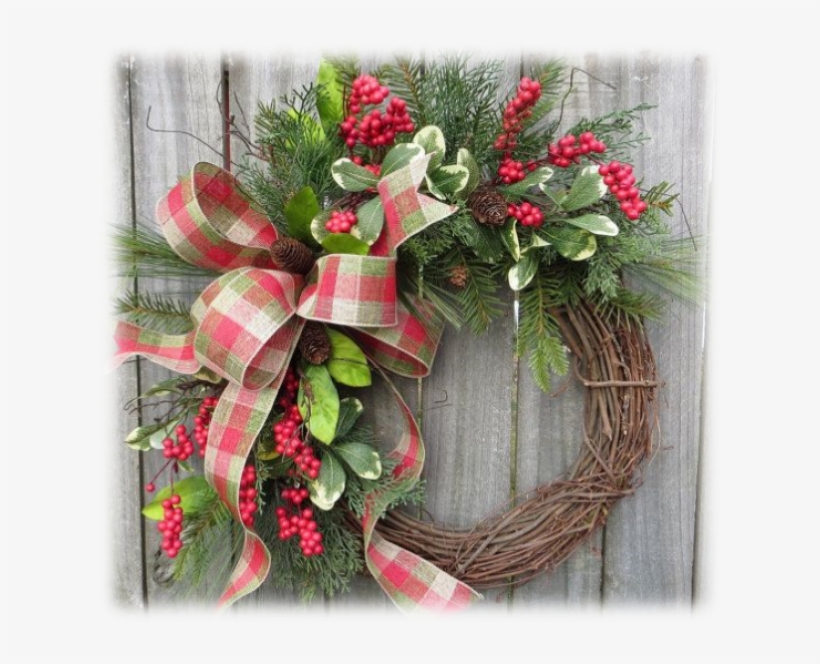 Make & Take Holiday Wreath Design Class - Новогодний Венок Своімі Рукамі, transparent png download