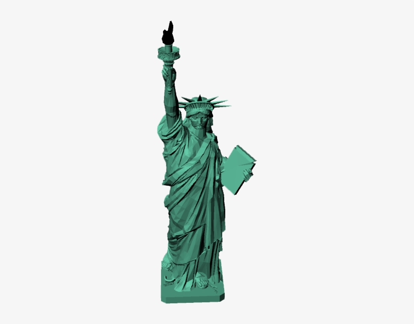Statue Of Liberty 3d Png, transparent png download