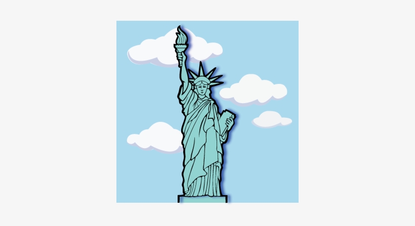 Statue Of Liberty Cover - Statue Of Liberty Cut Out Board Transparent
