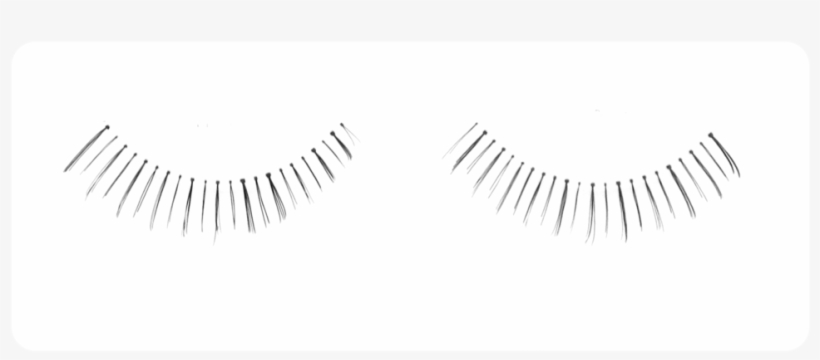 The Creme Shop Natural Eyelashes - Eyelash Extensions, transparent png download