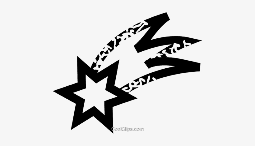 Shooting Star Royalty Free Vector Clip Art Illustration - Brilla Brilla Estrellita, transparent png download