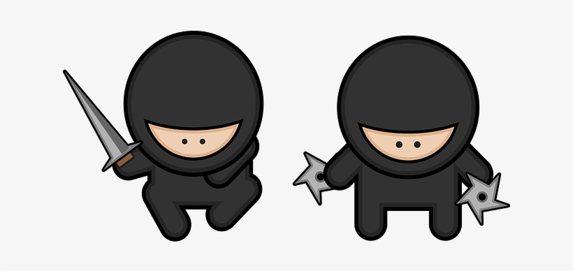 Love Ninja Shower Curtain, transparent png download