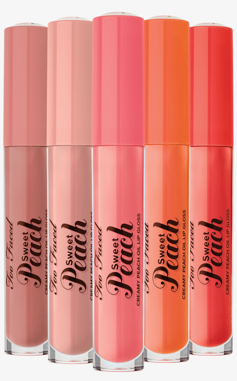 Sweet Peach Lip Gloss - Too Faced Sweet Peach Creamy Oil Lip Gloss, transparent png download
