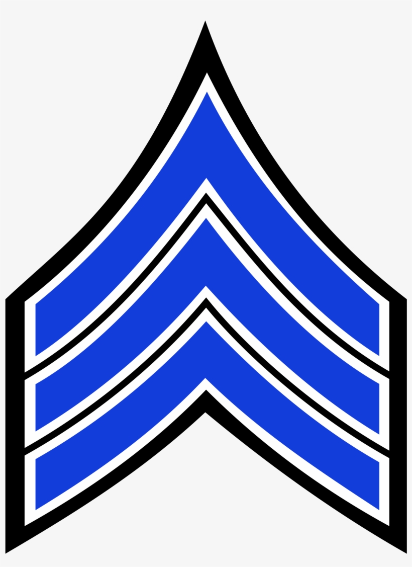 Open - Nypd Sergeant Chevrons Transparent PNG - 2000x2573 - Free