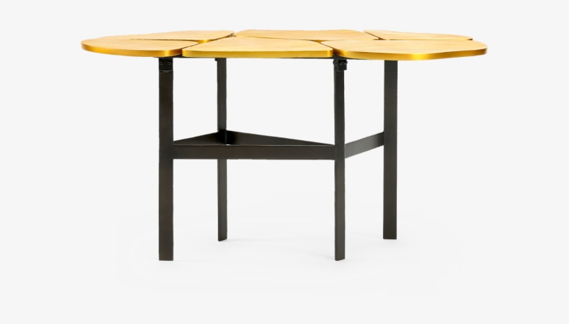 Lily Coffee Table, Gold - Mark Webster Lily Coffee Table, transparent png download