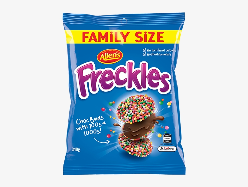 Allen's Freckles Family Size 340g Bag, transparent png download