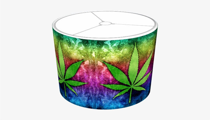 Pot Leaf - Pot Leaf Cube Ottoman, transparent png download