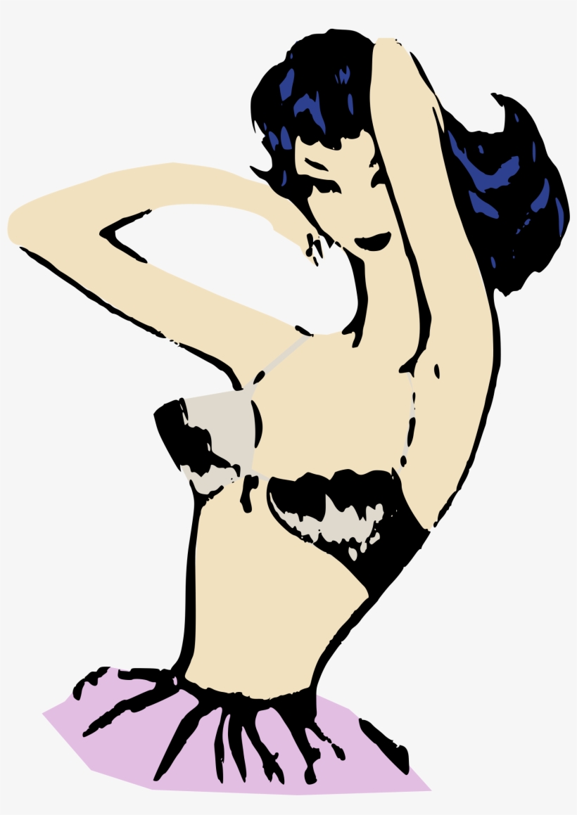 This Free Icons Png Design Of Lady In Bra - Lady With Bra Clipart, transparent png download