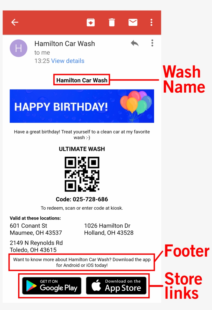 Gift Email - Cafepress Its A Boy! Qr Code Large Iphone 6/6s Tough, transparent png download