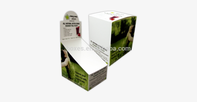 Custom Design Energy Drink Paper Counter Display Box - Custom Display Box, transparent png download