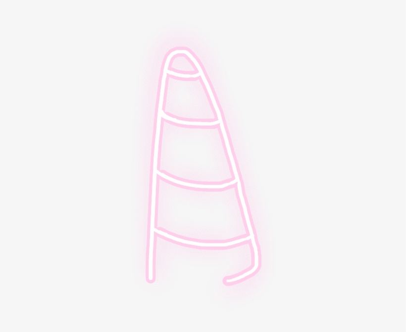 Unicorn Horn Unicornhorn Glow Sticker Glowsticker Freet - Sketch, transparent png download