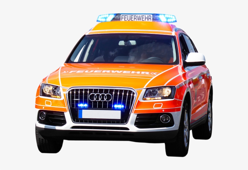 Transport, Traffic, Fire, Save, Blue Light, Auto - Transport, transparent png download