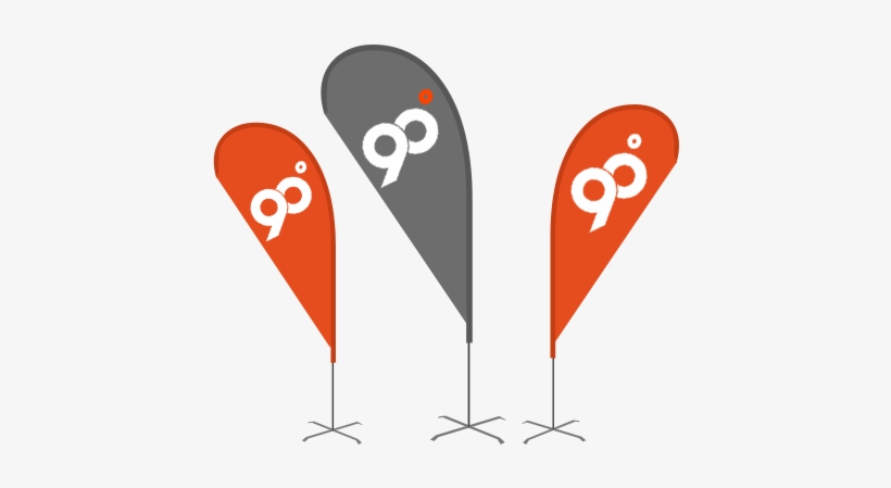 Tear Drop Flags San Diego - San Diego, transparent png download