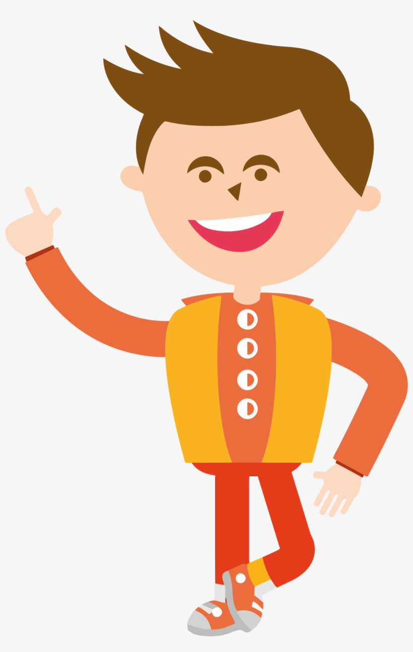 Big Image - Clipart Young Boy, transparent png download
