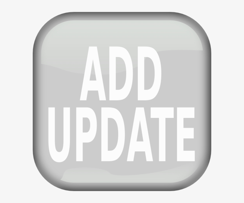 Gray Add Update Square Button Svg Clip Arts 600 X 600, transparent png download