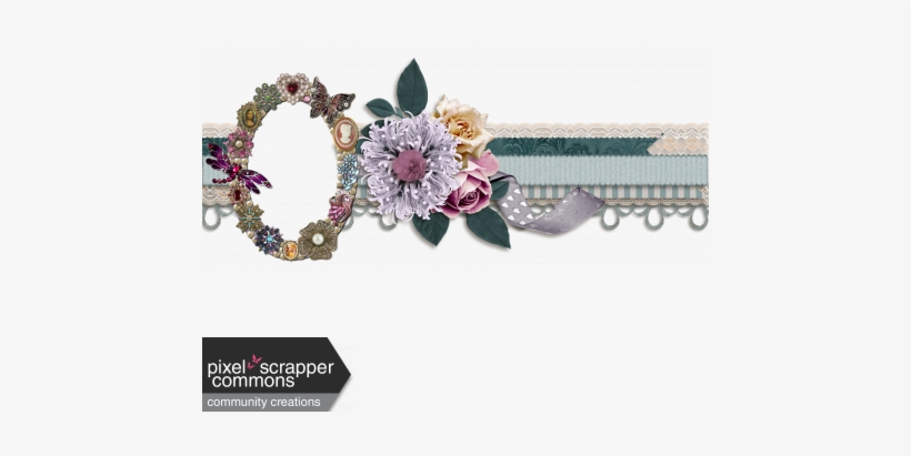 Fall Beach Vacation Embellishment Border - Artificial Flower, transparent png download