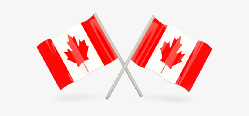 Two Canada Flags Png, transparent png download