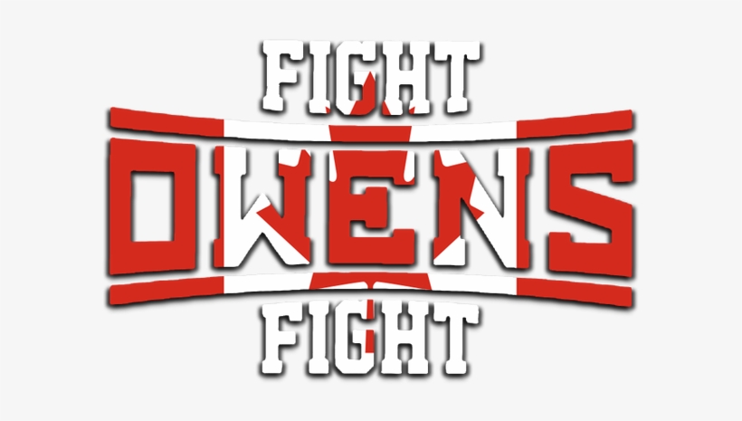 Fight Owens Fight Canadian Flag Style Logo - Big Savings Transparent Background, transparent png download