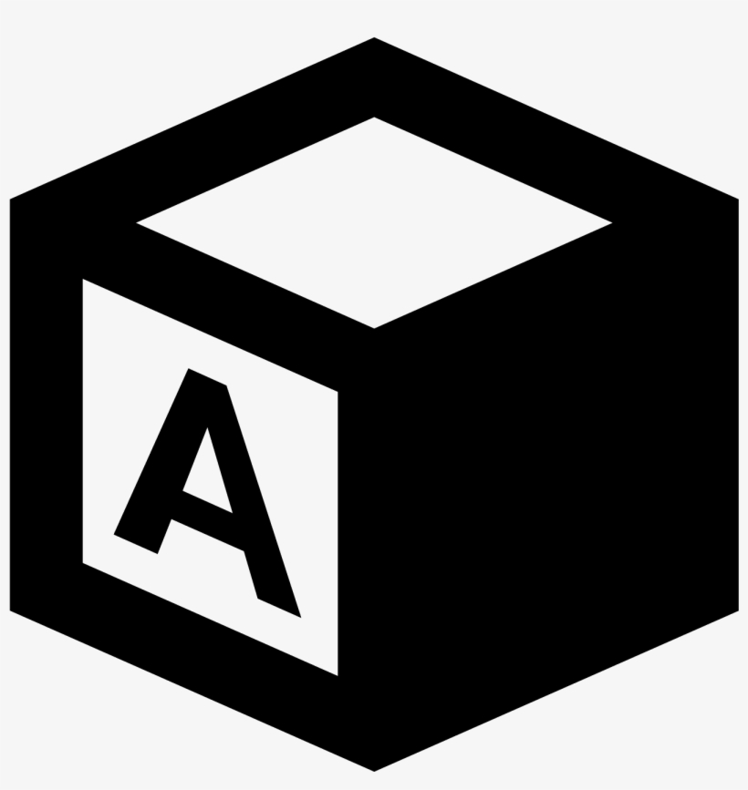 Brick Icon - Cube Icon Png, transparent png download
