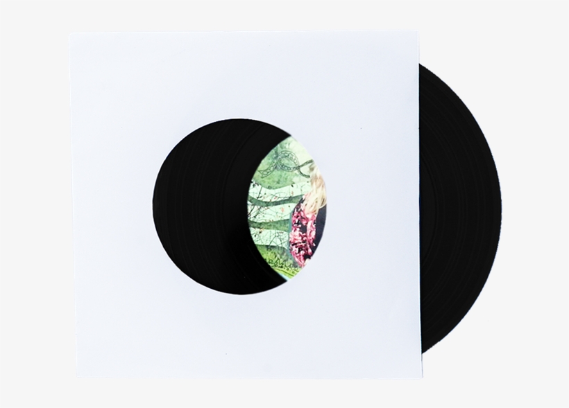 7” Vinyl In White Outer Discobag - Phonograph Record, transparent png download