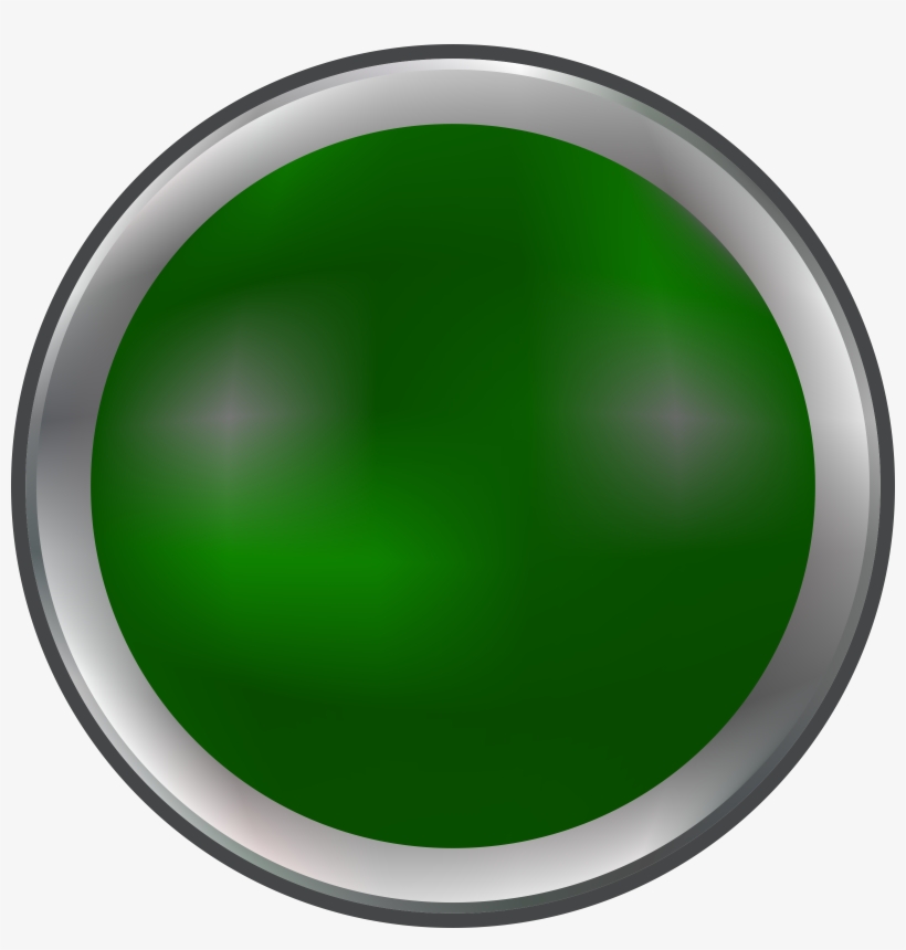 This Free Icons Png Design Of Green Dome Light - Clip Art, transparent png download