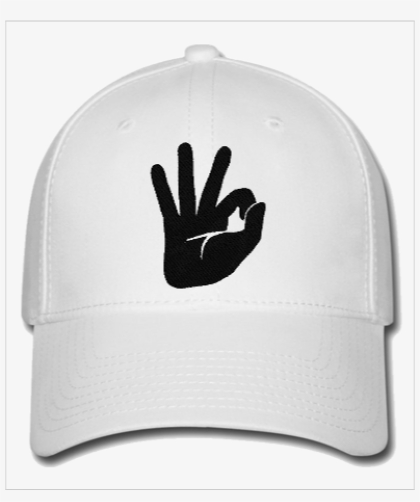 Ok Hand Embroidery - Baseball Cap, transparent png download