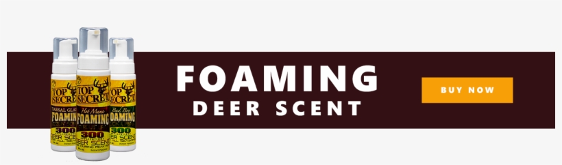 Top Secret Foaming Deer Scent, transparent png download
