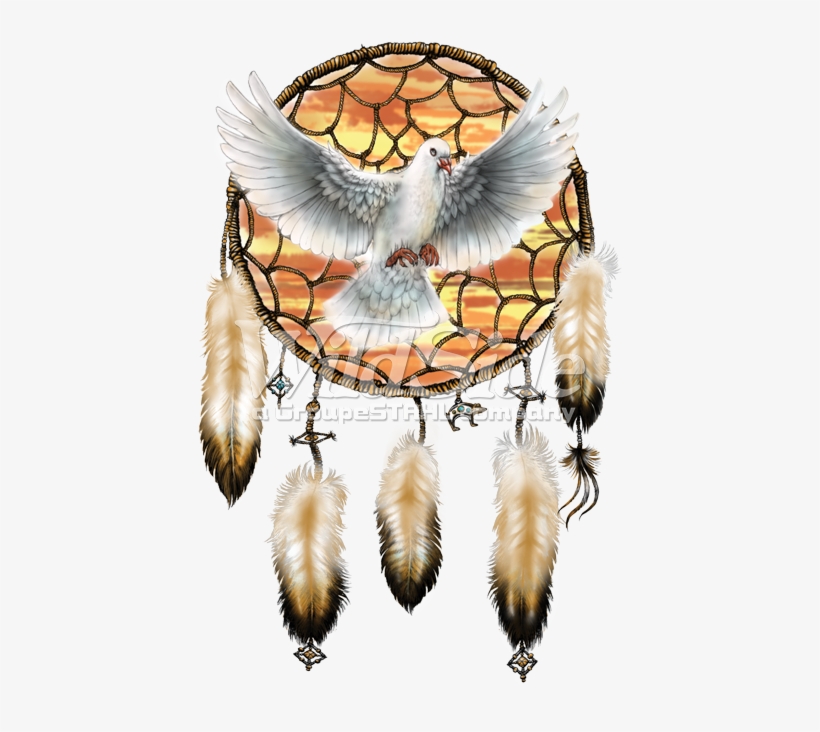Dove Dreamcatcher - Dove Dream Catcher New Large Tote Bag Shop Travel Gifts, transparent png download