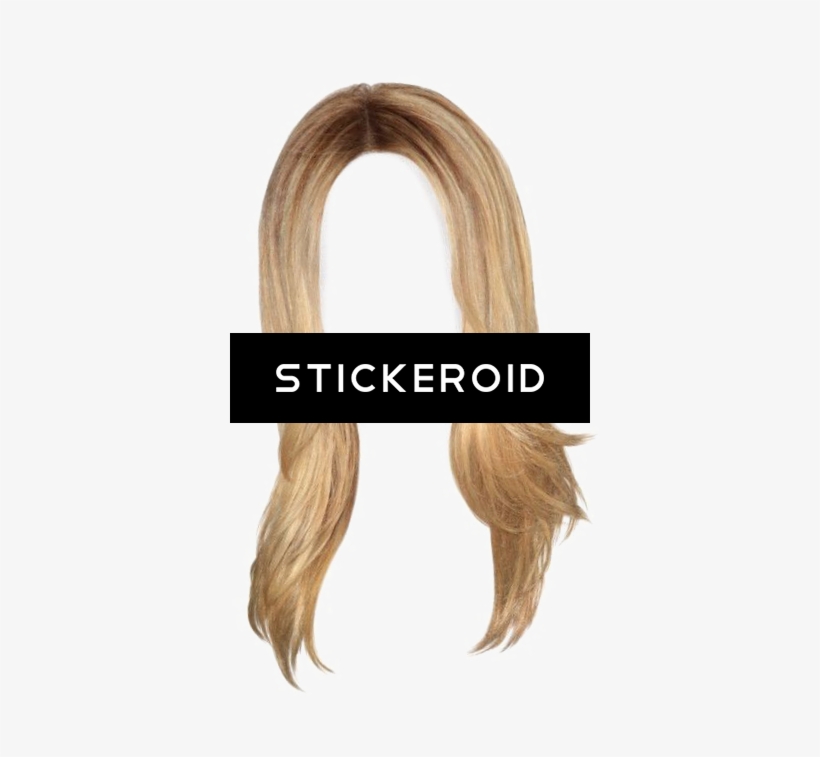 Blonde Girl People - Lace Wig, transparent png download