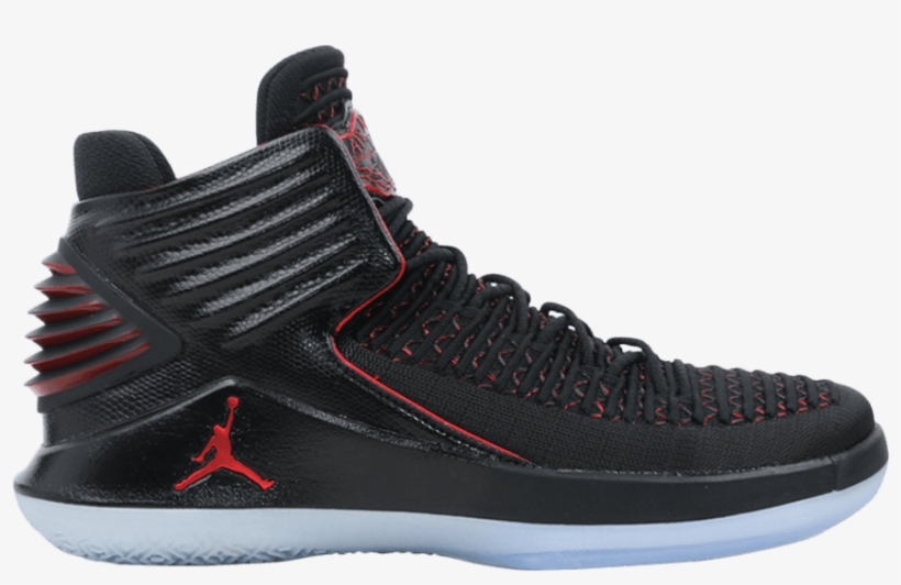 Air Jordan 32 Pf 'banned' - Jordan 32 Mj Day, transparent png download