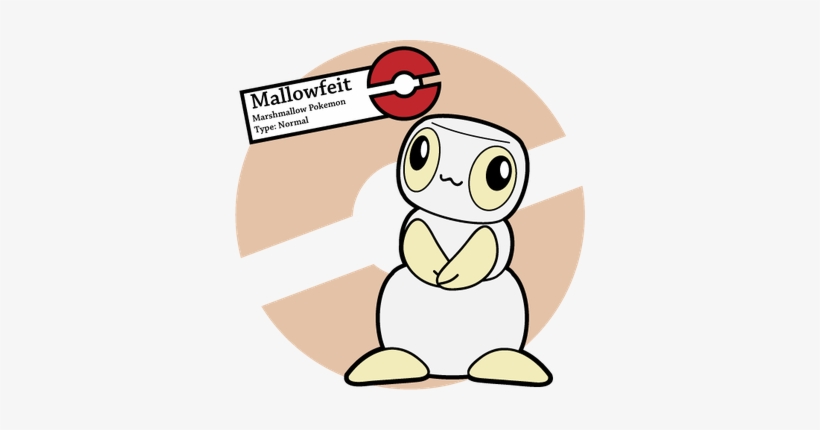 Vector Freeuse Stock Marshmallow Clipart Fake - Pokémon, transparent png download