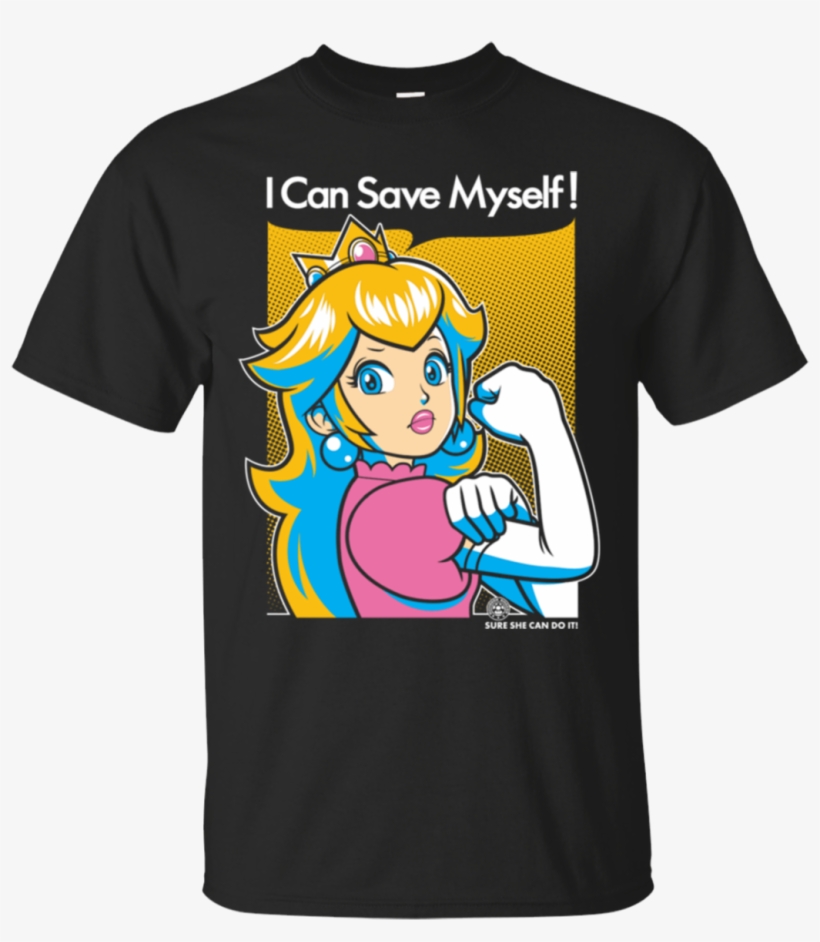 I Can Save Myself Sailor Moon Shirt - Princess Peach I Can Save Myself, transparent png download